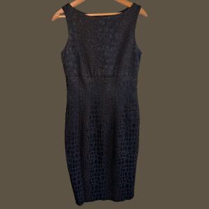 Cache Luxe Sleeveless Belted Contouring Dress